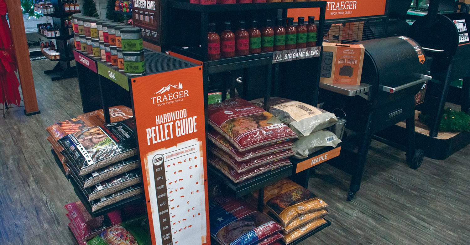 Grilling supplies at Ace Hardware