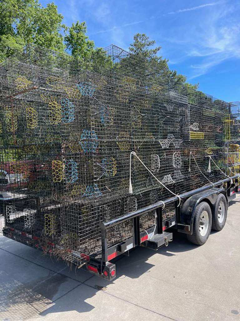 Crab traps are now in stock